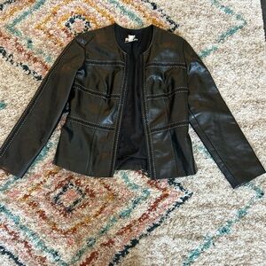 Vintage Joseph Ribkoff Faux Leather Jacket